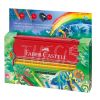 Lapices Faber Castell Jungla Colour Grip x 16 + Grafito + Sacapuntas  112452