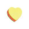 Papel Notas  Sticky Die-Cut Cube Corazon 21356 Hopax