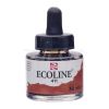 Tinta de Dibujo  Acuarela 30 ml  tierra siena tostada 411 Talens Ecoline