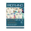 Block Fabriano Mixmedia 160 g 21 x 29.7 x 60 hojas grano fino 808186