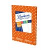 Cuaderno escolar Rivadavia  tapa carton 50 hojas Lunares Naranja