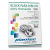 Block  Dibujo 210 g A3 40 hojas texturadas (15673) Plantec