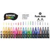 Marcadores acrylic color pack x 20 colores punta M 4 mm Alba