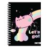 Cuaderno  16 x 21 con Espiral Pusheen  1205207 Mooving