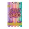 Resaltador Coloring Pastel blister x  5  (3051105) Mooving