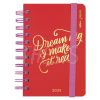 Agenda 2025 15 x 21 diaria Vogue 1405137 rojo Mooving