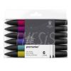 Marcadores  Promarker x  6 tonos profundos  (0290111) Winsor & Newton