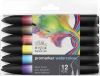 Marcadores Acuarelables  Promarker x 12 tonos basicos  (0290165) Winsor & Newton