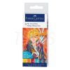 Marcadores Pitt Manga en set x 6 shonen  (167157) Faber Castell