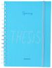 Cuaderno  A5 Spring c/elastico 70 g 120 hojas cuadriculado  (3295/2) Rideo