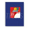 Cuaderno escolar  AB7  21 x 27  60 hojas rayado azul  (627021) Laprida