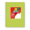 Cuaderno escolar  AB7  21 x 27  60 hojas rayado verde manzana  (627101) Laprida