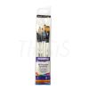 Pincel Graduate para tecnicas humedas set x 5 (212550006) Daler Rowney