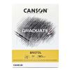 Block graduate Bristol 180 gr A4  x 20hojas  (400110383)  Canson