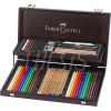 Set Art & Graphic Compendium caja de madera 110084 Faber Castell