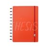 Cuaderno Grande Linea Intenso Rojo Cuaderno Inteligente