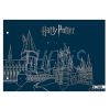 Carpeta escolar  n 5 con cordon Harry Potter  1004222 Mooving