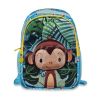 Mochila  40.5 Cm 3D Jungle Monkey  5586 Talbot