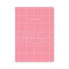 Planner  Mensual 19 x 25 cm tapa blanda grid magenta  (Sha_03K_grid_Mag)