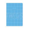 Planner  Mensual 19 x 25 cm tapa blanda grid turquesa  (Sha_03K_grid_Tur)