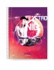 Cuaderno 16 x 21 Music 70 gr 80 hojas rayado (330141) Arte 2