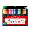 Marcadores Supersoft x  20 (556020) Faber Castell