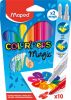 Marcadores Escolares Colorpeps Magic  x 10  844612 Maped