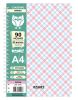 Cuaderno  A4 Cartone 90 g  90 hojas  Tartan rayado  (73124) Rome