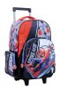 Mochila con carrito  18" Spiderman  11725 Wabro