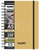 Cuaderno Sketch Retrato Eco 250 g A5 20 hojas hojas Ocre Claro  (74027) Rome