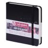 Cuaderno Sketch 140 g 12 x 12  80 hojas negro Talens Art Creation