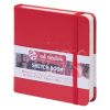 Cuaderno Sketch 140 g 12 x 12  80 hojas rojo Talens Art Creation