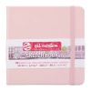 Cuaderno Sketch 140 g 12 x 12  80 hojas rosa pastel Talens Art Creation