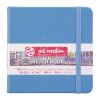 Cuaderno Sketch 140 g 12 x 12  80 hojas azul laguna Talens Art Creation