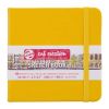 Cuaderno Sketch 140 g 12 x 12  80 hojas amarillo oro Talens Art Creation