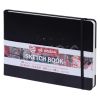 Cuaderno 140 g 21 x 15 80 hojas negro (9314005M) Talens Art Creation