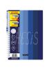 Cuaderno 70 g A4 120 hojas rayado azul (73214) Rome