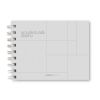 Cuaderno 21 x 15 Designers Book A5 Silver Paprika