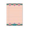 Papel Notas Checklist Imantado 13 x 18 Retro Paprika