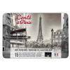 Lapices Pierre Noire set x 15 750410 Conte a Paris