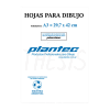 Papel dibujo A3 106 g X 10 hojas (5512) Plantec