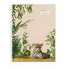 Cuaderno A4 tapa blanda 70 hojas rayadas Nat Ledesma