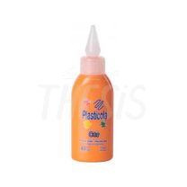 Adhesivo color 40 g naranja Plasticola