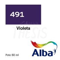 Acrilico Alba decorativo  60 ml 491 violeta