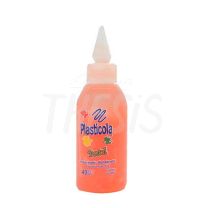 Adhesivo Plasticola 40 gr pastel naranja