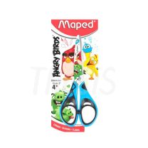Tijera 13 cm Essential Soft Try me Angry Birds Maped