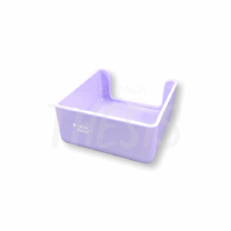 Porta Taco 9 X 9 Acrilico violeta pastel Pizzini 