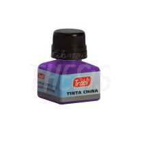 Tinta China 15 cc violeta Trabi