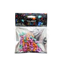 Chinches señalador galera x 50 colores pastel surtidos 3764 Talbot